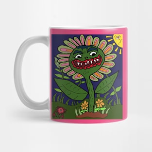 scary flower not nice flower Mug